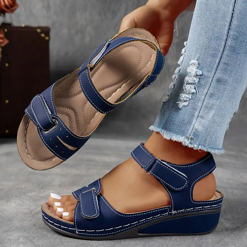 Laura | Damskie Komfortowe Sandały Wedge na Lato
