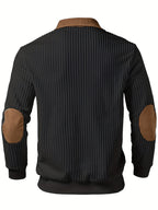 Uwe | Sportowo-elegancki sweter typu Troyer