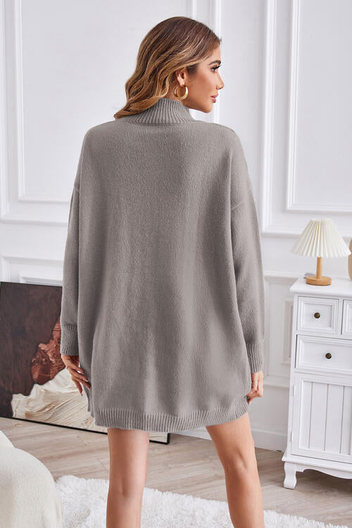 Sandra | Sweter Damski Tricoté Modny z Okrągłym Kołnierzem