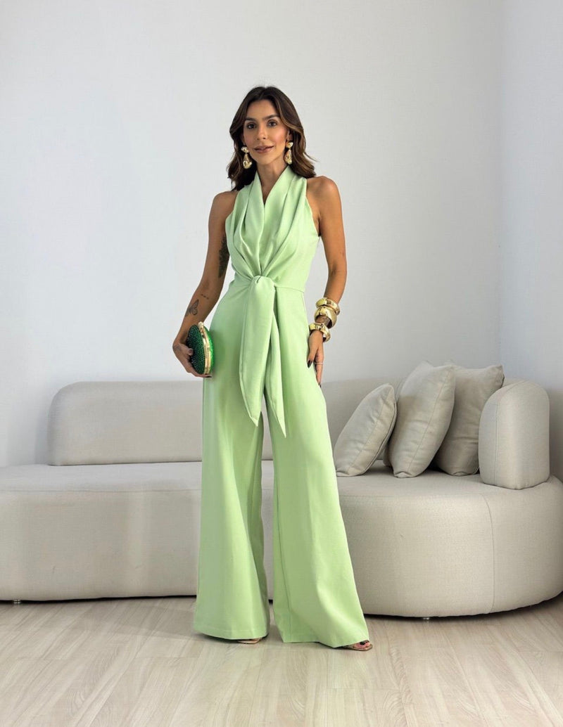 Carol| Elegancki Kombinezon Halter