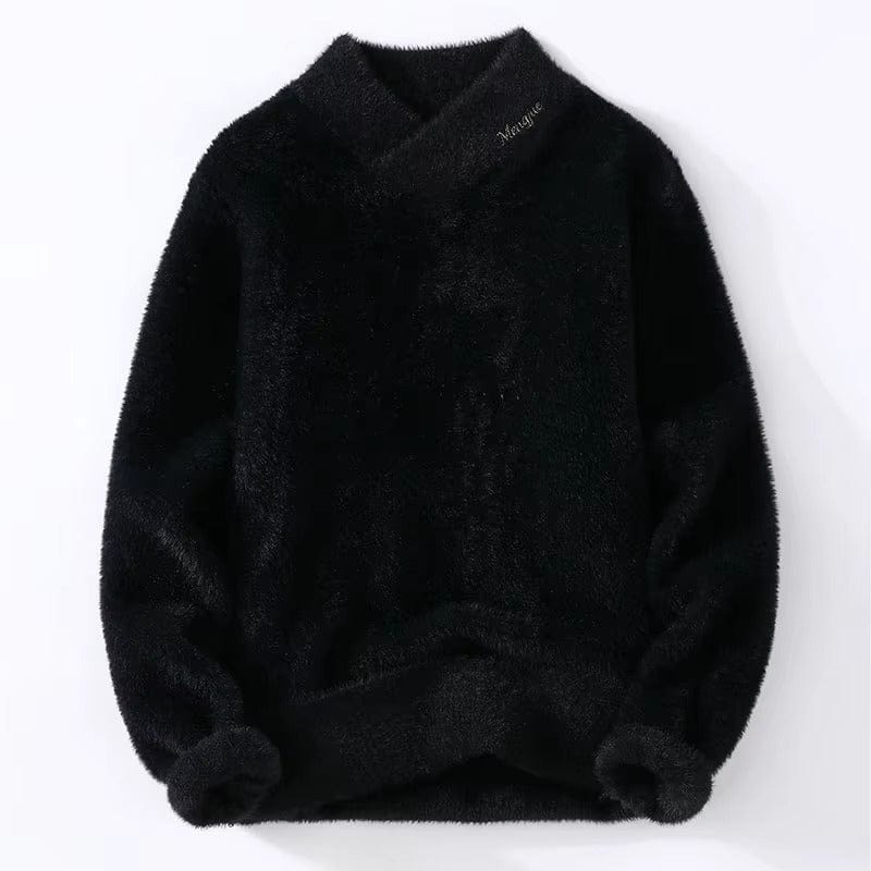 Aksamitny sweter dla mężczyzn