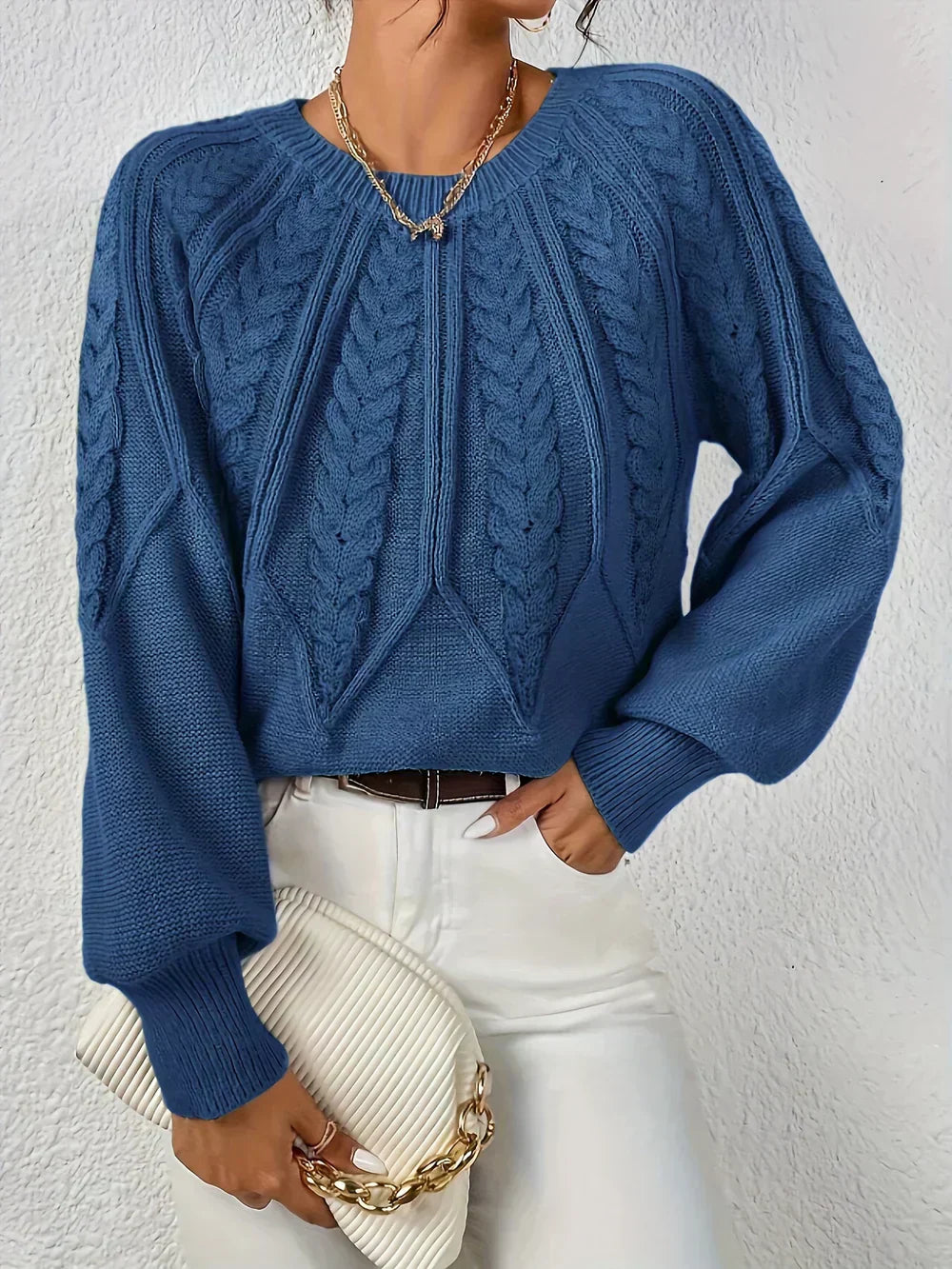 Nora | Sweter w Komfortowej Dzianinie
