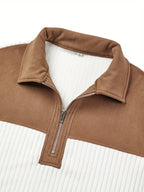 Uwe | Sportowo-elegancki sweter typu Troyer