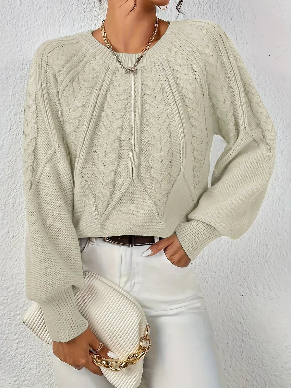 Nora | Sweter w Komfortowej Dzianinie