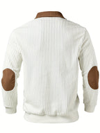 Uwe | Sportowo-elegancki sweter typu Troyer