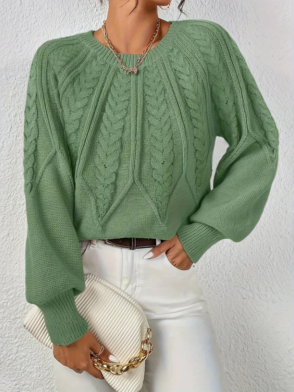 Nora | Sweter w Komfortowej Dzianinie
