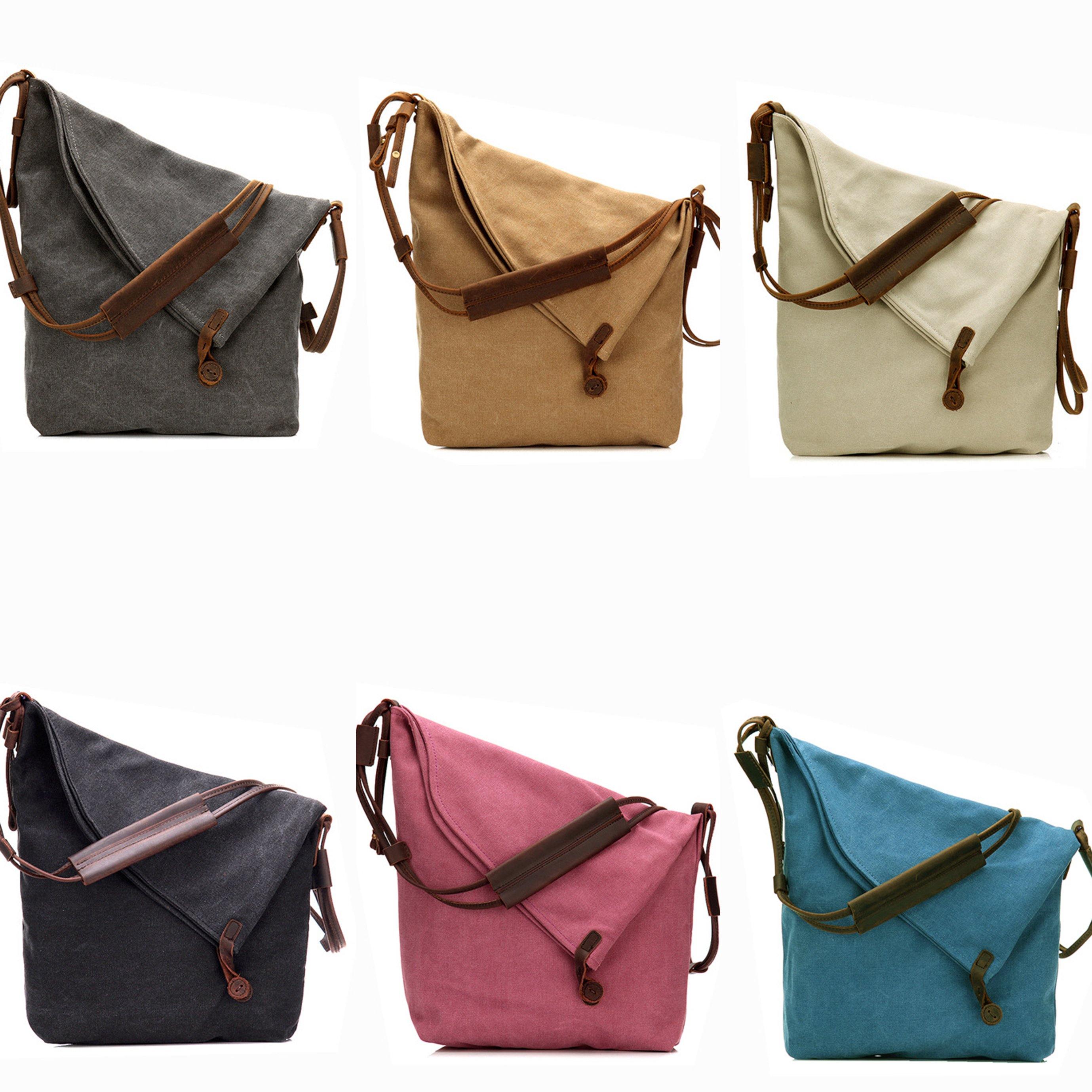 Stylowa torba crossbody Bohemian dla kobiet w kolorze khaki