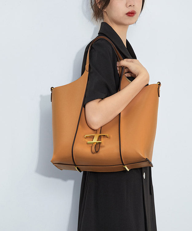 Boutique Czarna Torba Skórzana z Dużą Pojemnością