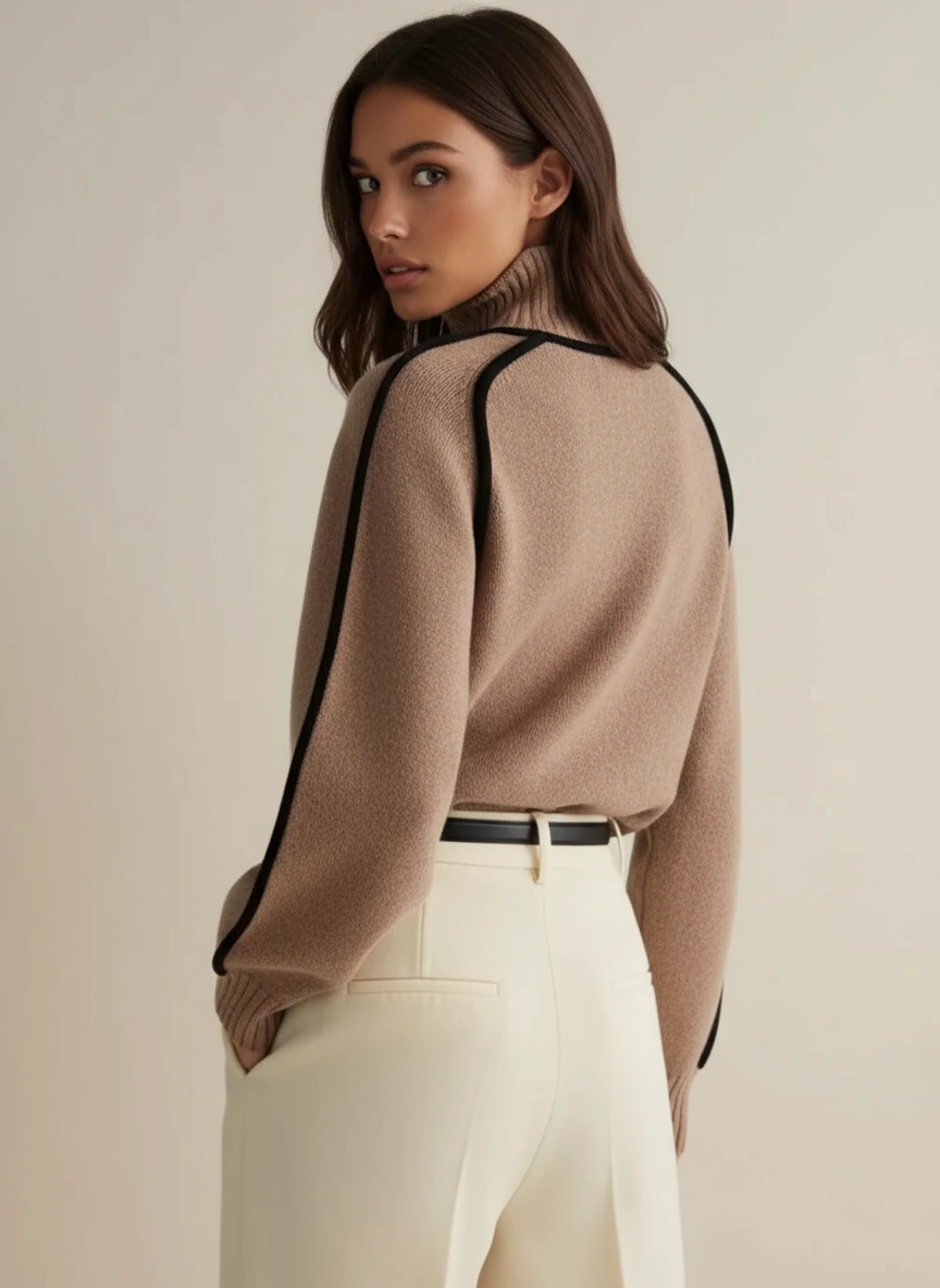 Zofia | Sweter z Golfem Essential