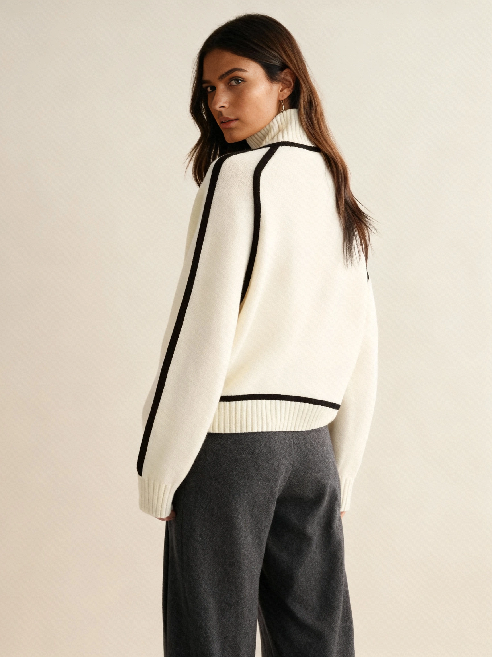 Zofia | Sweter z Golfem Essential
