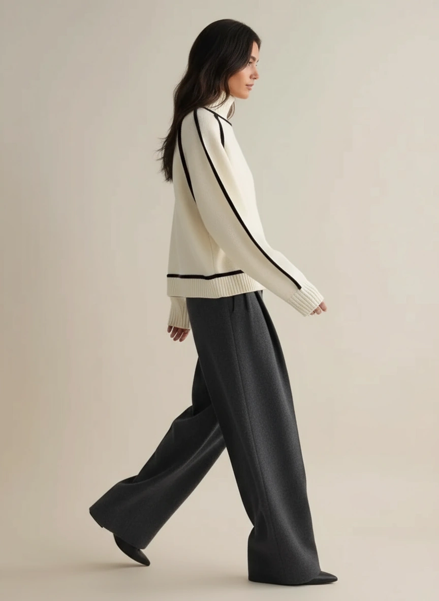 Zofia | Sweter z Golfem Essential