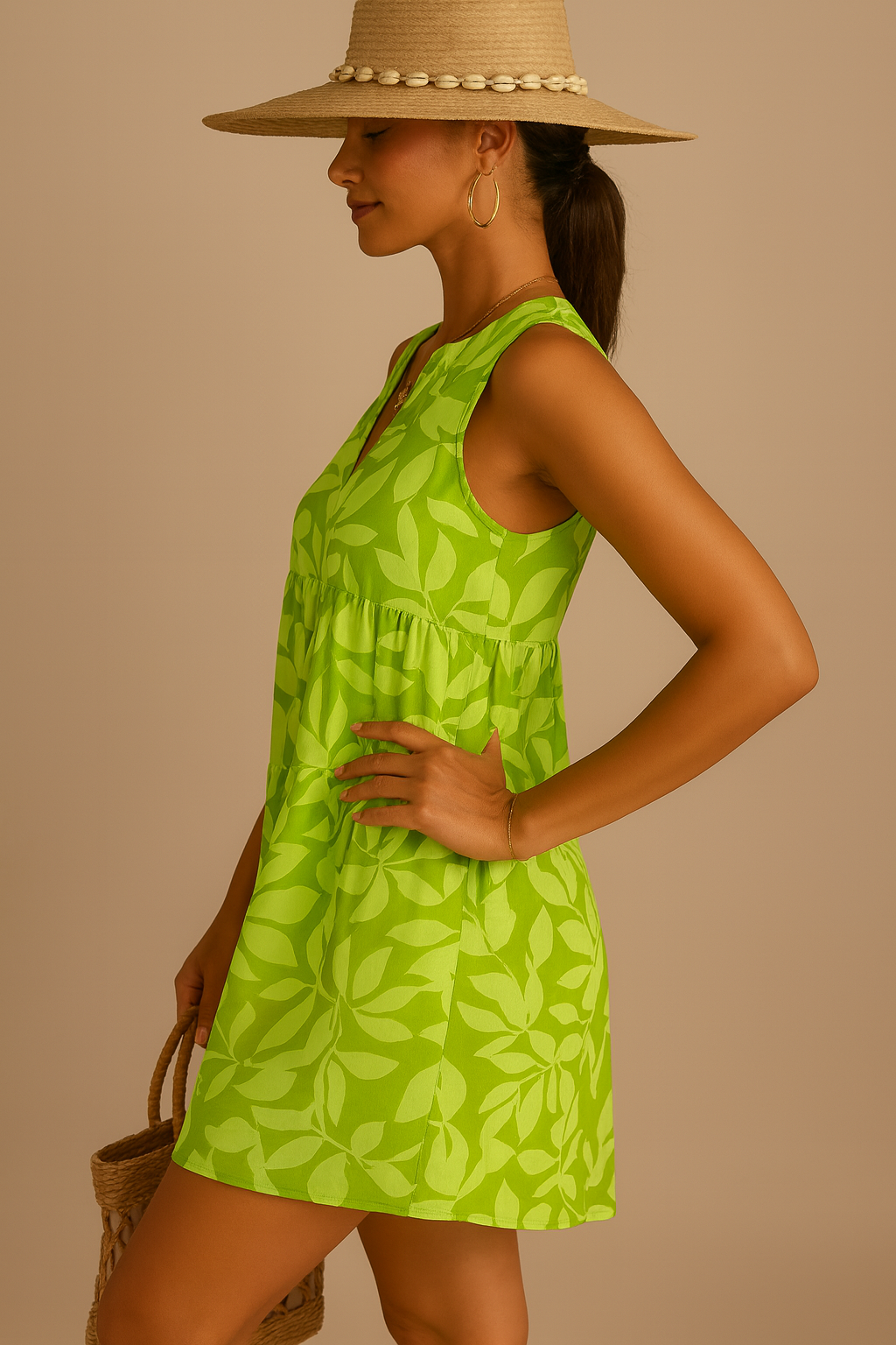 Laure – Sukienka A-Lijn Tropical Breeze