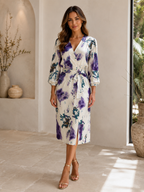 Cisca | dwuczęściowy zestaw tie-dye maxi – bez wysiłku chic