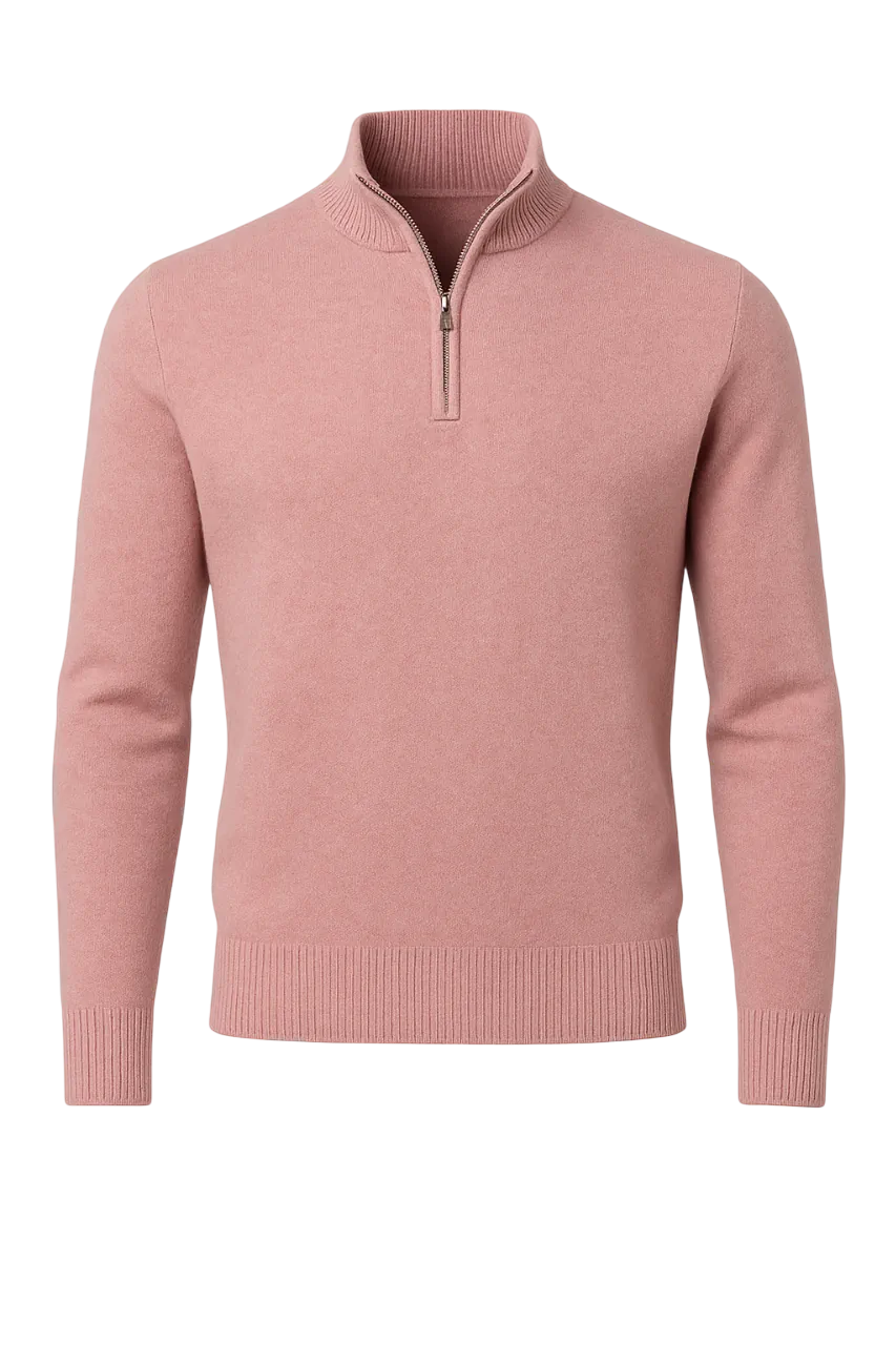 Windsor Half-Zip Męski Sweter
