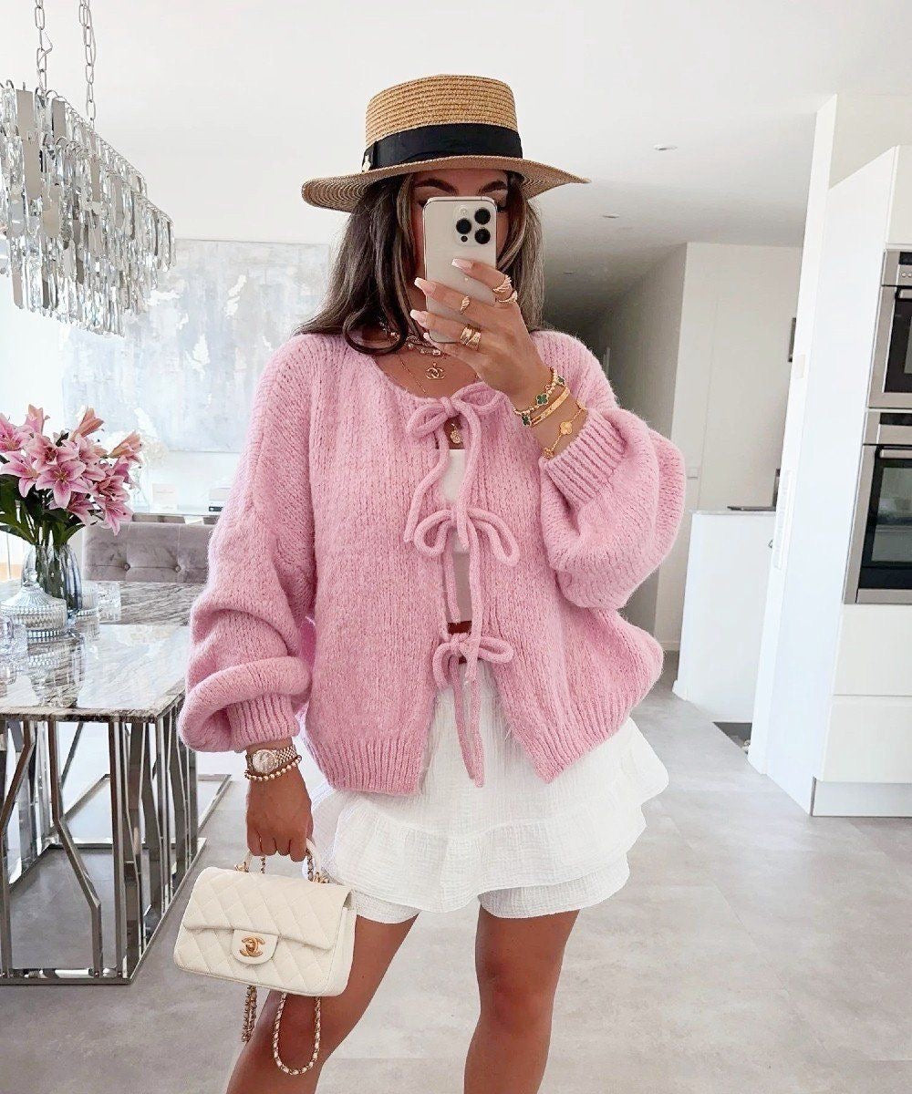 Lilly| Sweter Robiony na Drutach