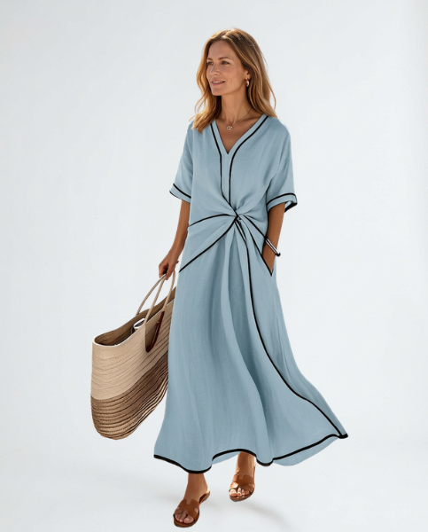 Luźna, elegancka sukienka
