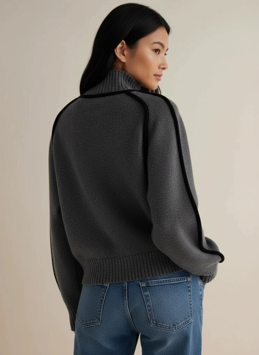 Zofia | Sweter z Golfem Essential