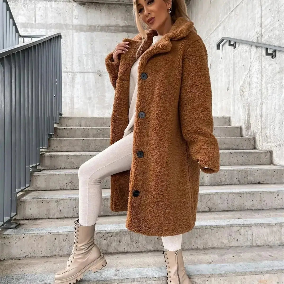 Ciepła kurtka Teddy