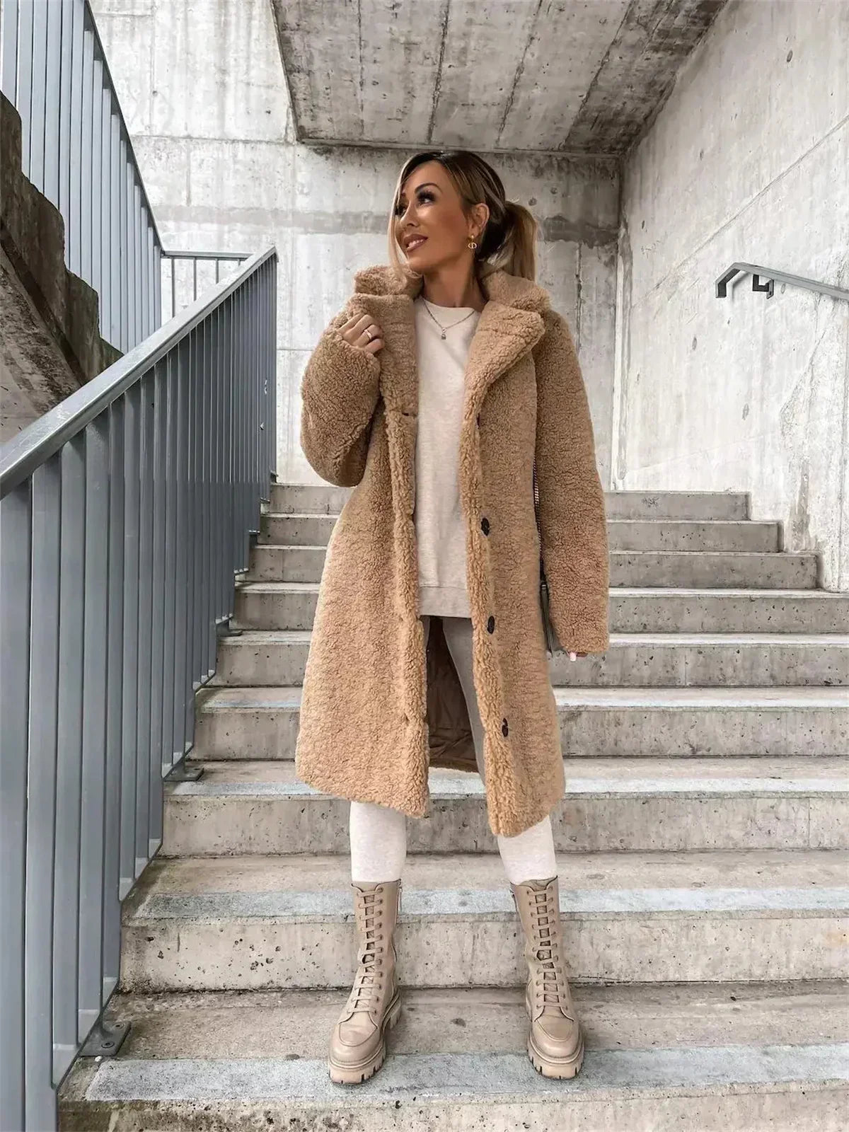 Ciepła kurtka Teddy