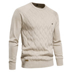 Męski sweter z dzianiny