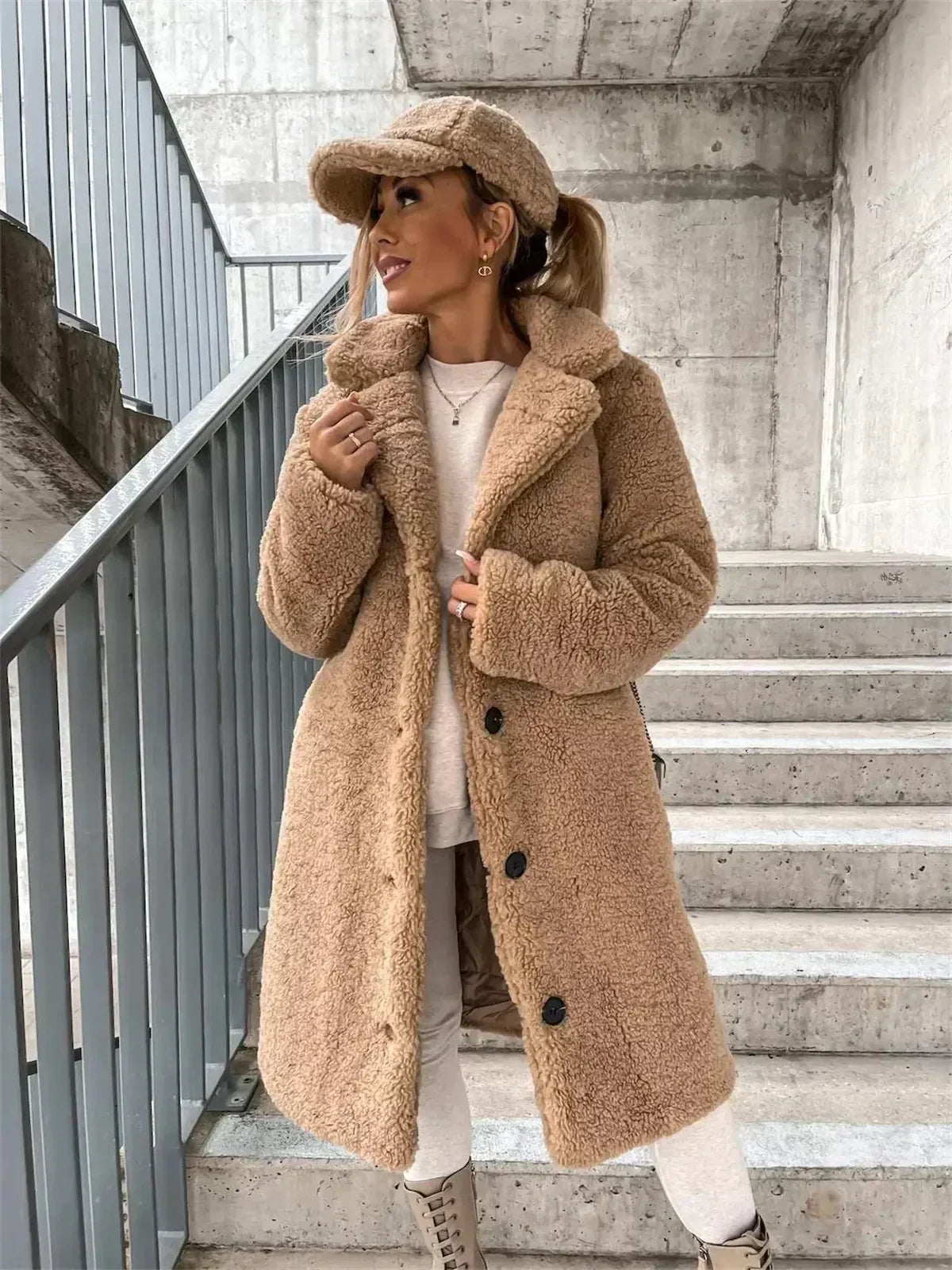 Ciepła kurtka Teddy