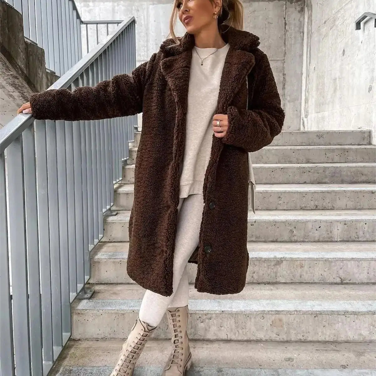 Ciepła kurtka Teddy