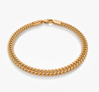 Złota Bransoleta Cuban Link dla Mężczyzn - Gruba Bransoleta