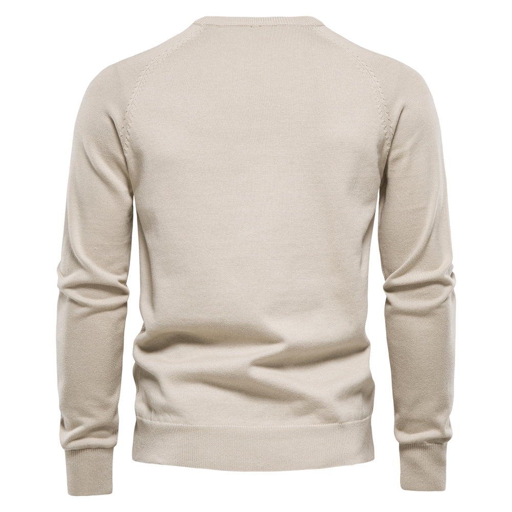 Męski sweter z dzianiny