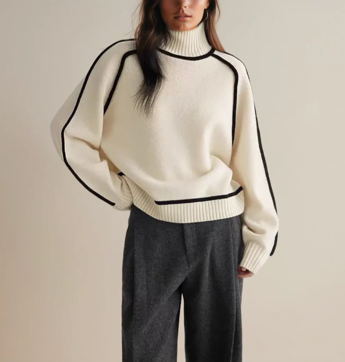 Zofia | Sweter z Golfem Essential