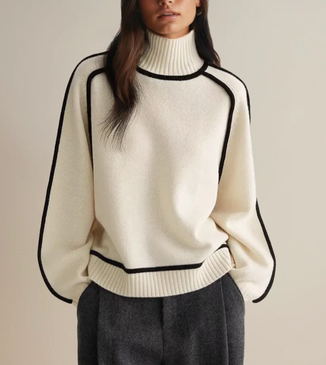 Zofia | Sweter z Golfem Essential