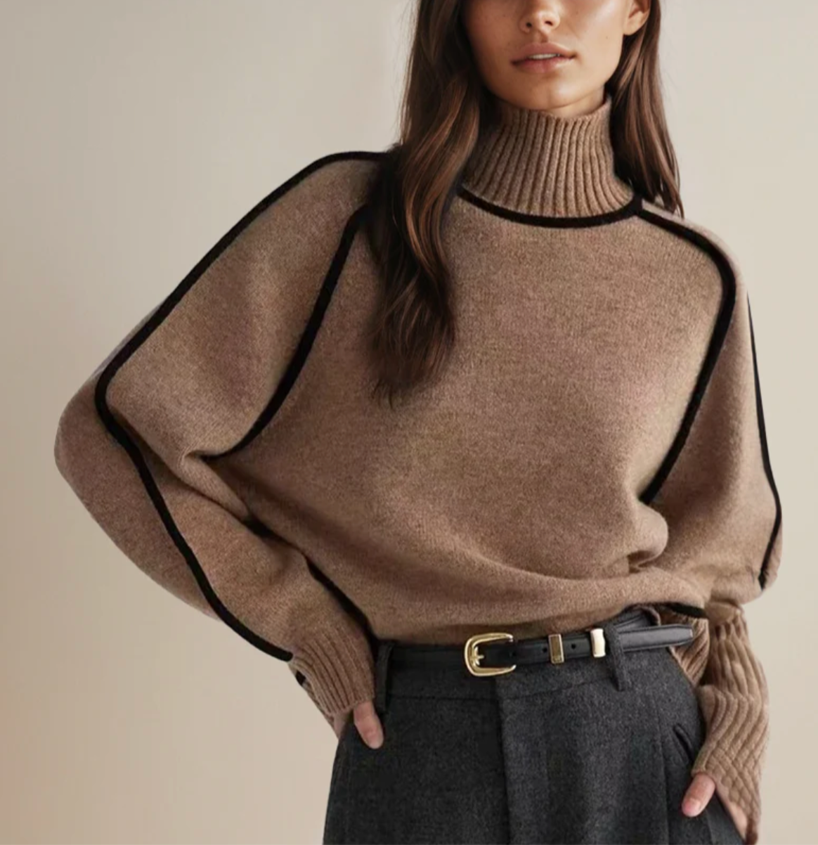 Zofia | Sweter z Golfem Essential