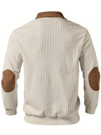 Uwe | Sportowo-elegancki sweter typu Troyer