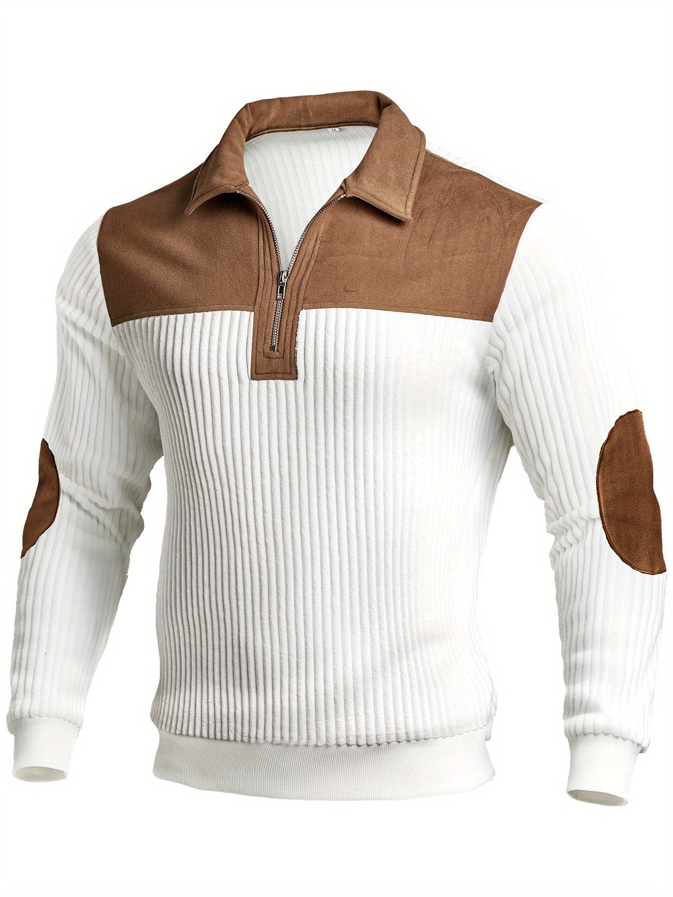 Uwe | Sportowo-elegancki sweter typu Troyer