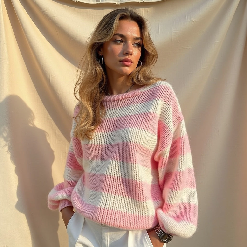 Éléonore – Sweter w paski