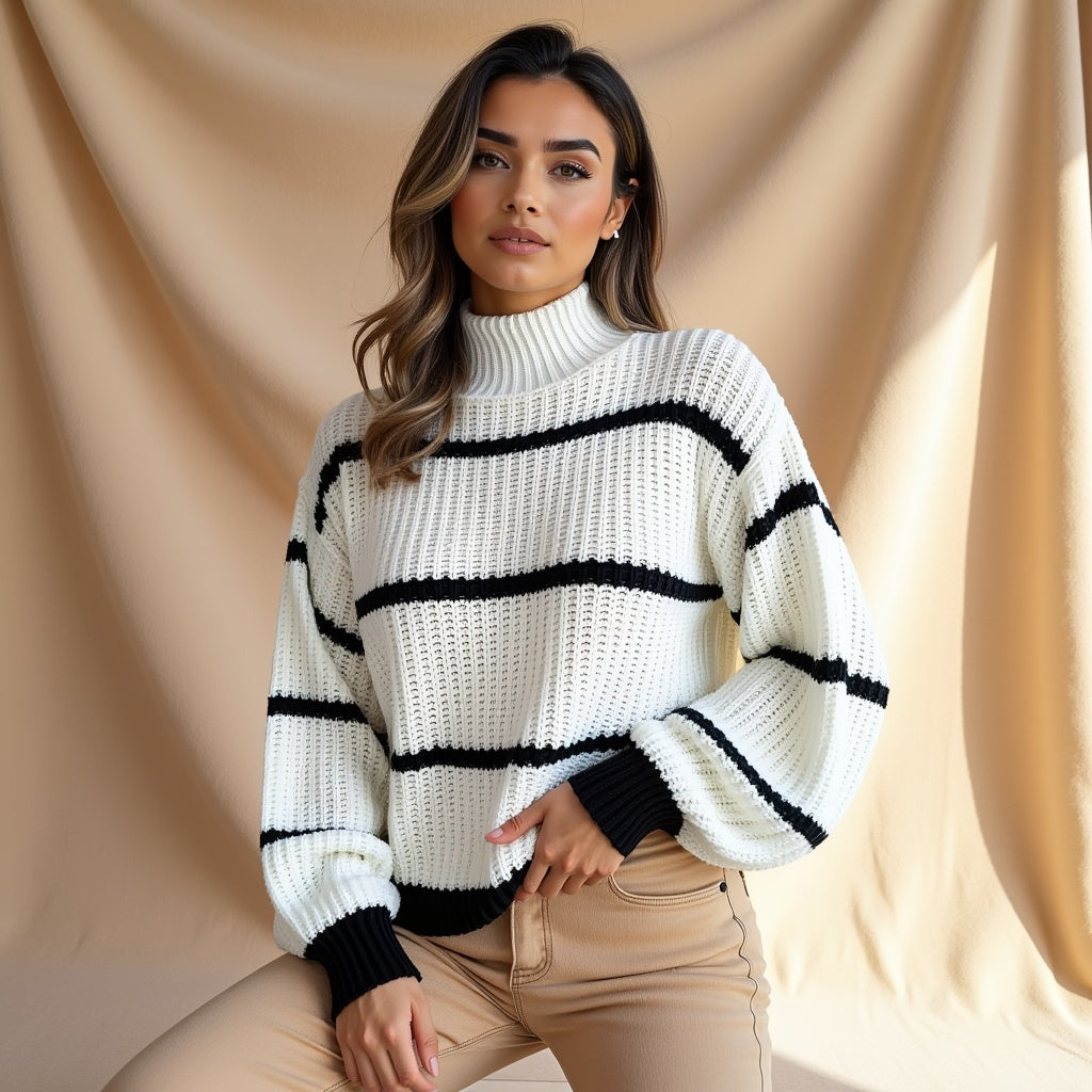 Clarisse – Casual paskowana golf