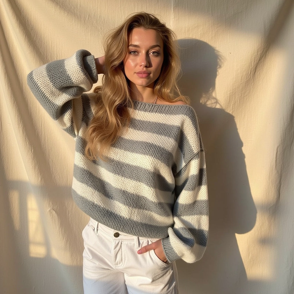 Éléonore – Sweter w paski