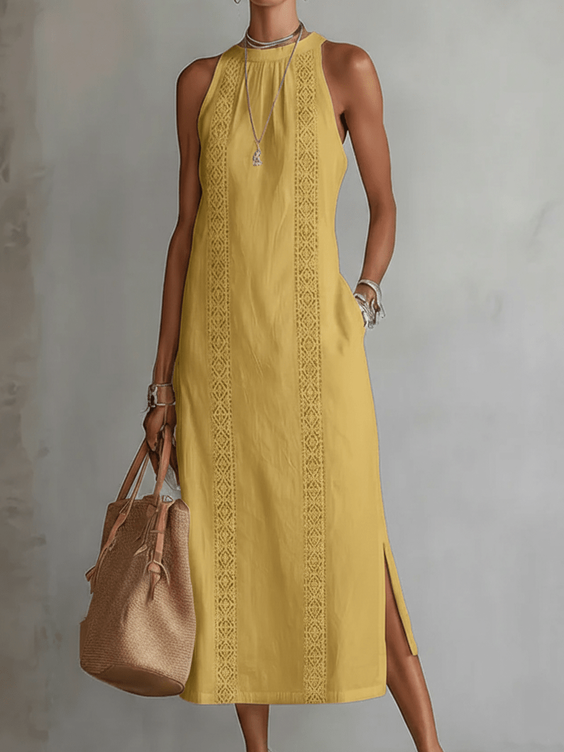 Tessa | Casual Damska Sukienka Midi