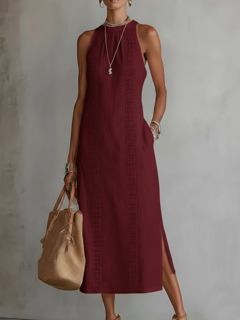 Tessa | Casual Damska Sukienka Midi